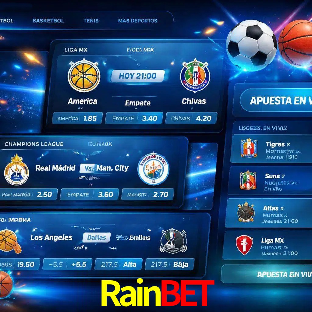 Mercados de apuestas deportivas Rainbet para jugadores en México